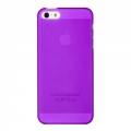 Ультратонкий чехол Xinbo фиолетовый для iPhone 5